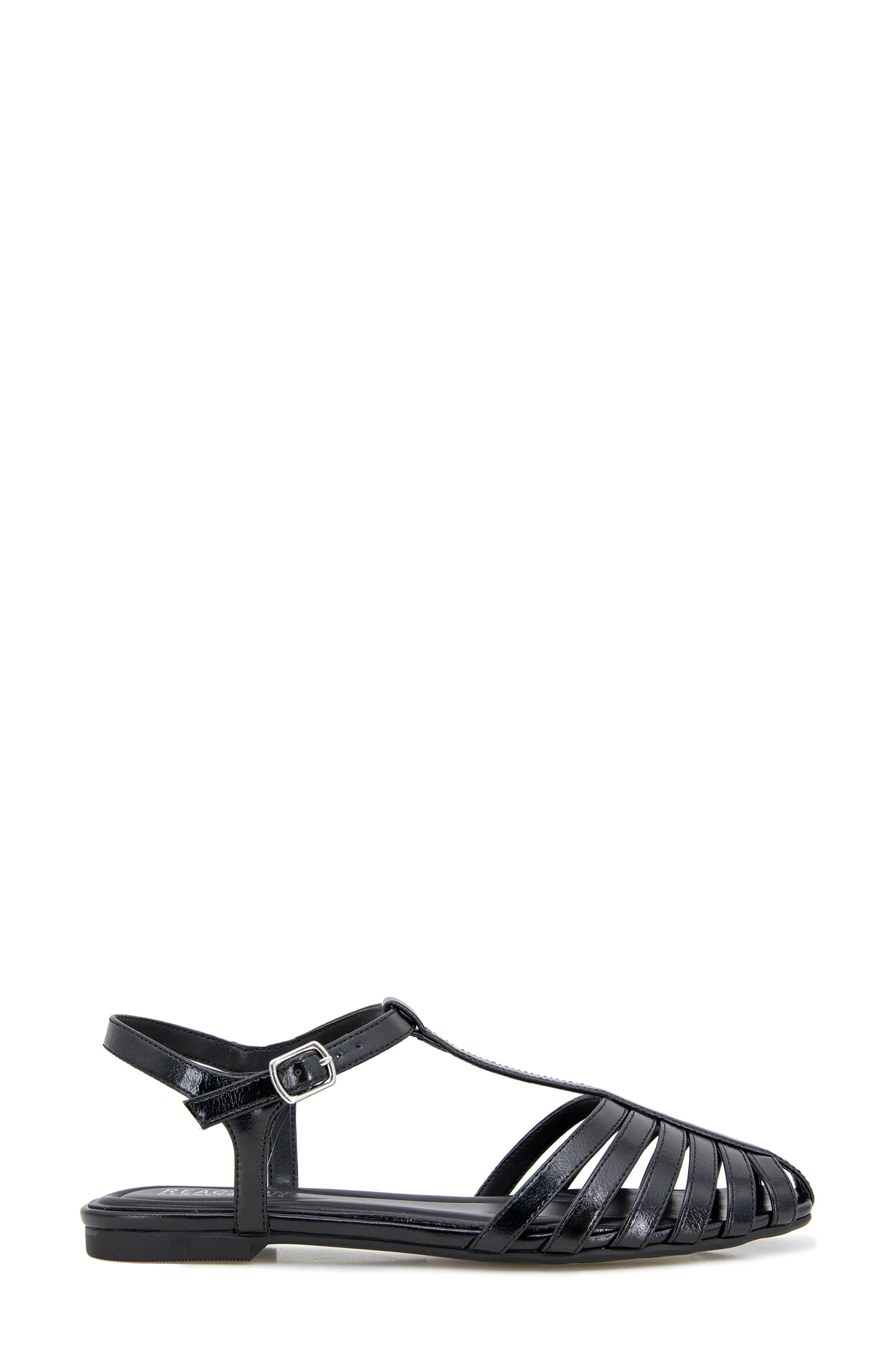 Reaction Kenneth Cole Moreno Fisherman Sandal, Alternate, color, Black