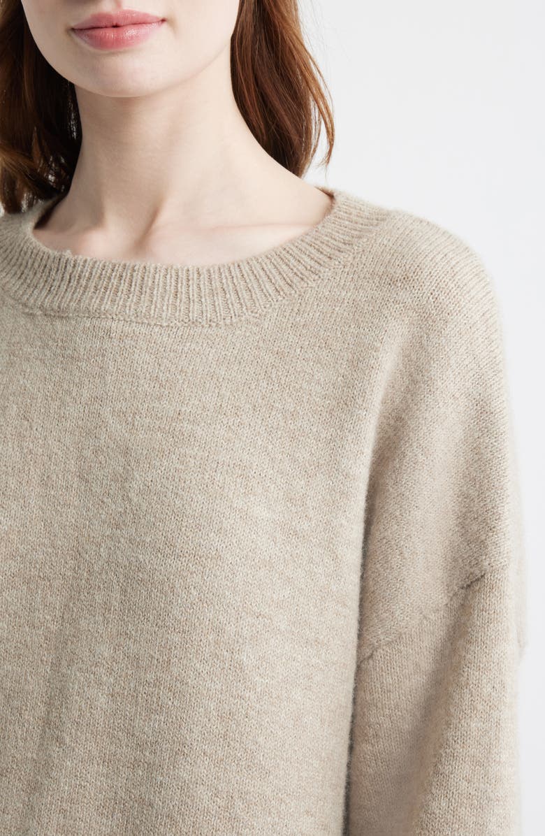 Princess Polly Ryanna Crewneck Sweater, Alternate, color, Beige