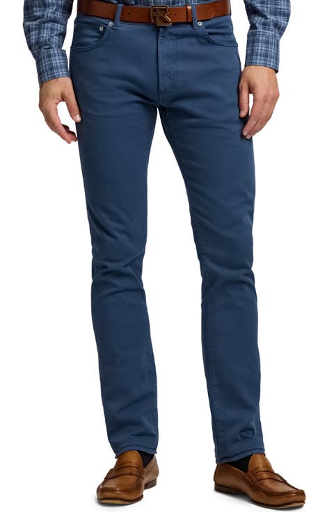 Sherrington Slim Fit Five-Pocket Stretch Twill Pants