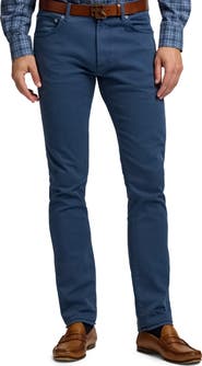 Ralph Lauren Purple Label Sherrington Slim Fit Five-Pocket Stretch Twill Pants