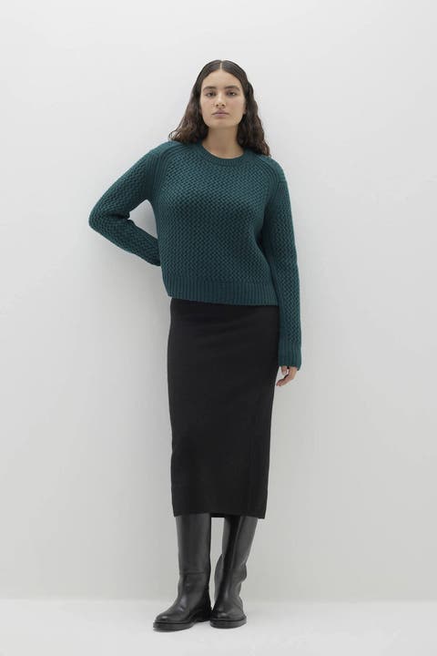 Clara Crewneck Cashmere Sweater