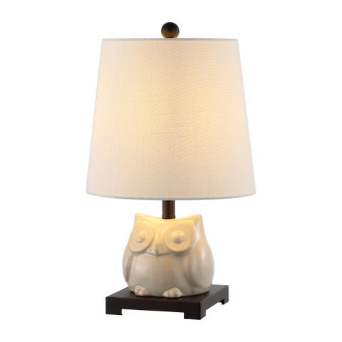 Justina Ceramic Mini LED Table Lamp