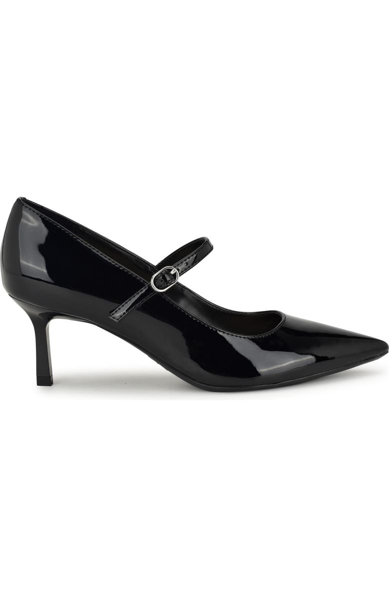 Nine West Hadey Pointed Toe Mary Jane Pump, Alternate, color, Black