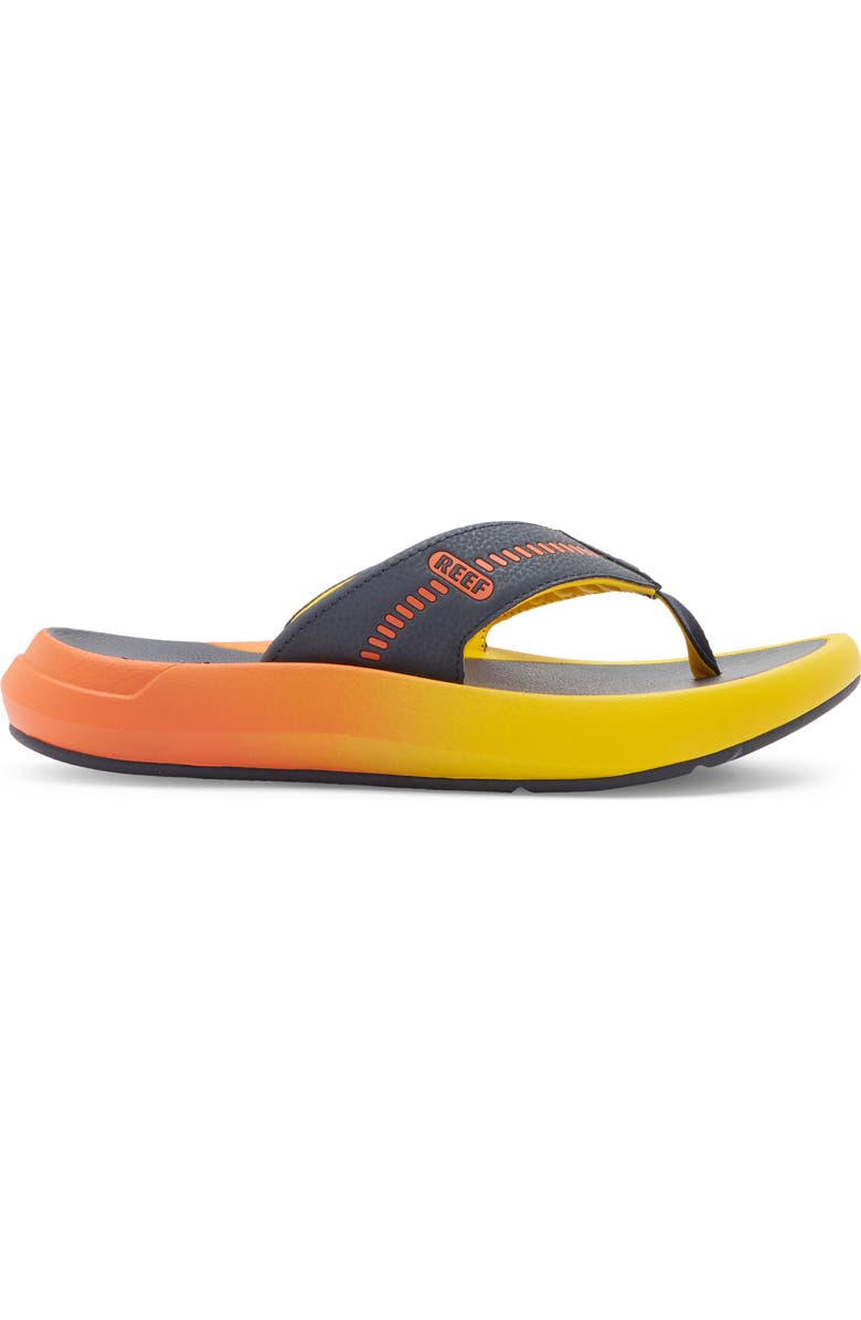 Reef Swellsole Cruiser Flip Flop, Alternate, color, Navy Sunset
