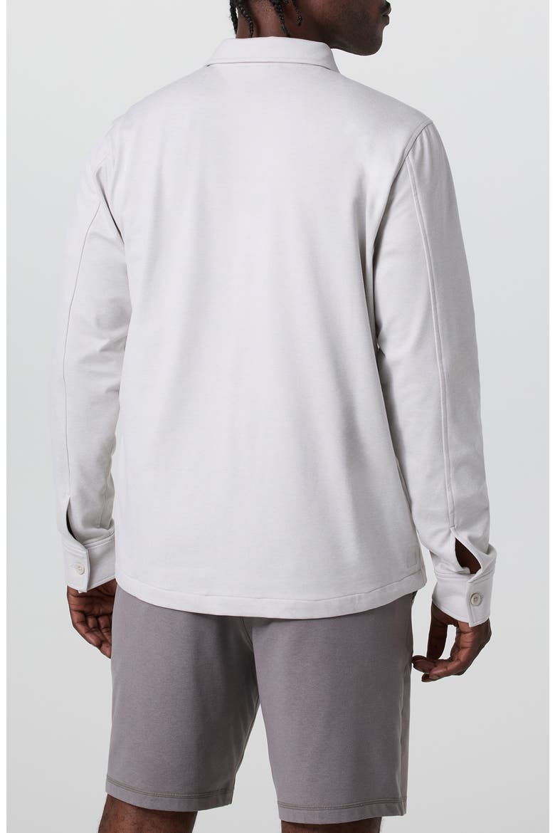 Coronado Shirt Jacket, Alternate, color, SALT HEATHER