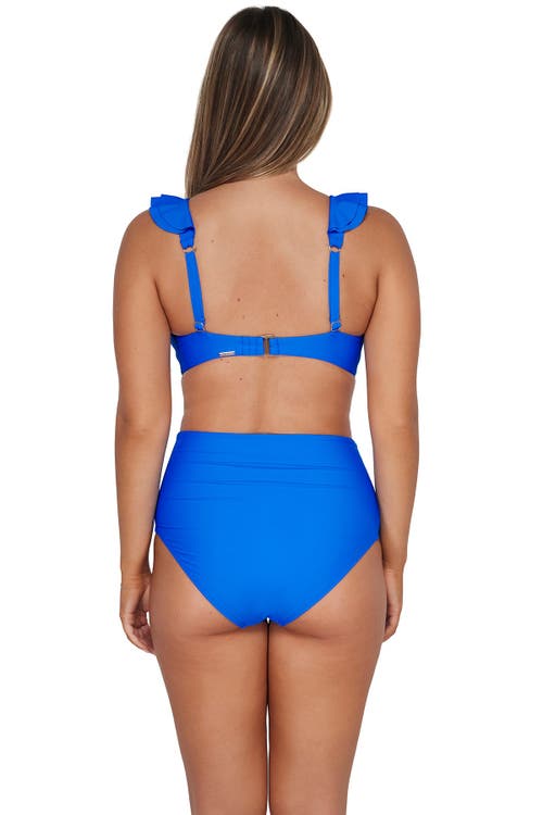 SUNSETS SUNSETS CAPRI HIGH WAIST BIKINI SWIM BOTTOMS