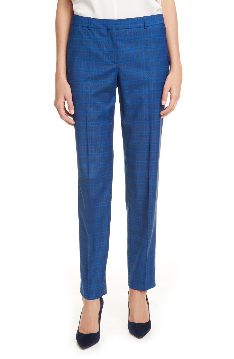 BOSS Tiluni Wool Suit Trousers, Main, color,