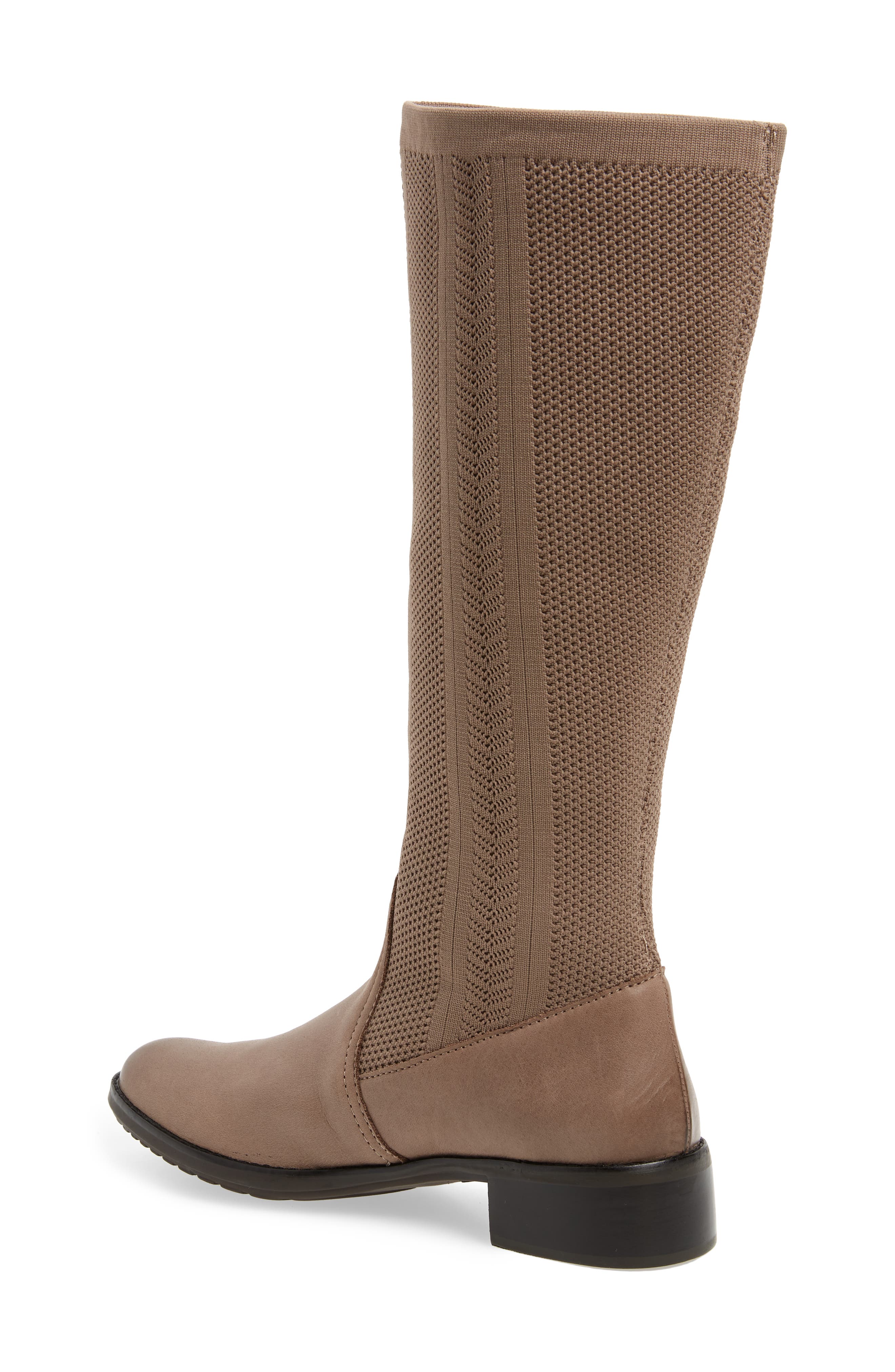 Aetrex Belle Sock Knit Shaft Boot, Alternate, color, 