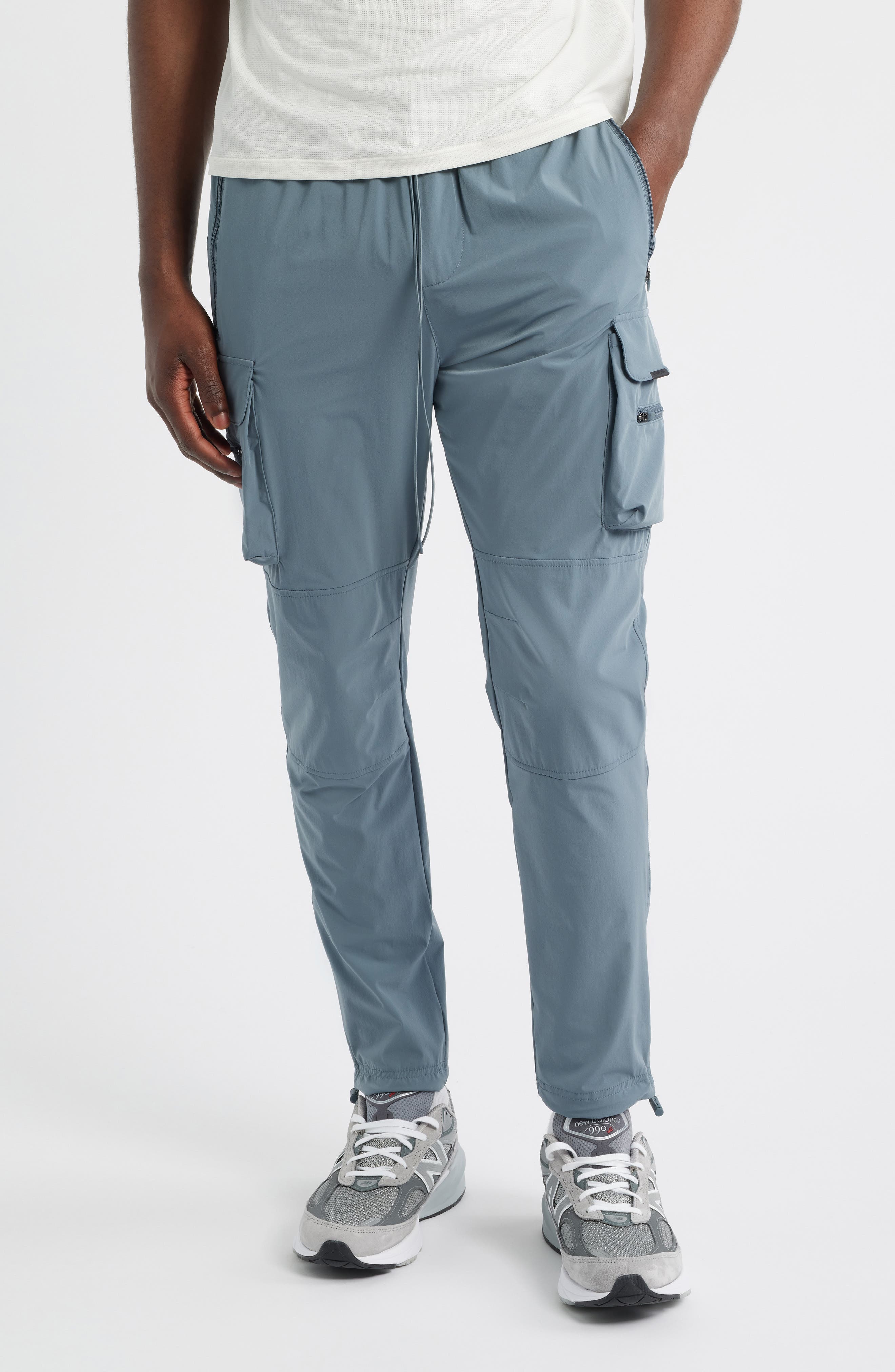 DNA Water Repellent Drawstring Cargo Pants - image 3