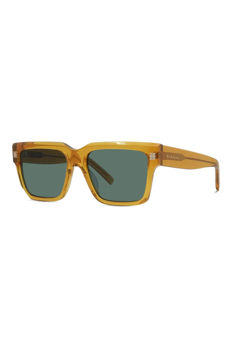 GV Day Square Sunglasses, Alternate, color, SHINY YELLOW / GREEN