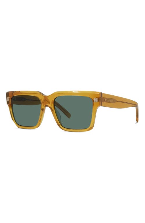 Givenchy Gv Day Square Sunglasses In Gold
