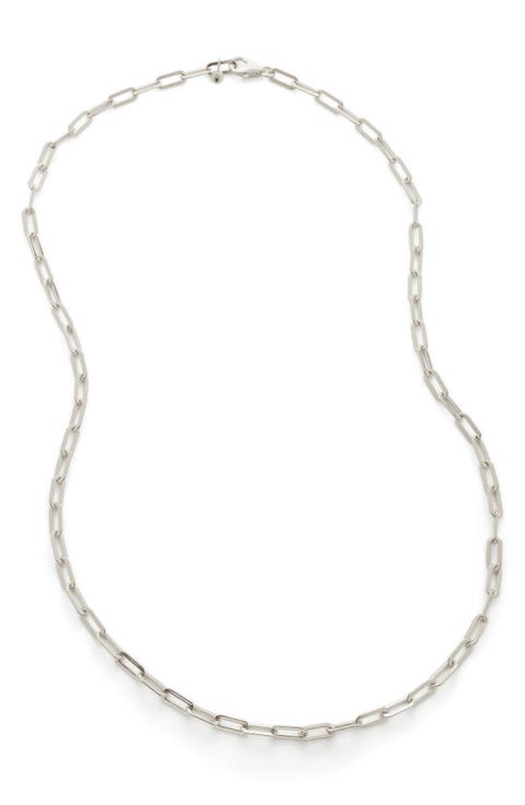Deco Paper Clip Chain Necklace (Online Trunk Show)