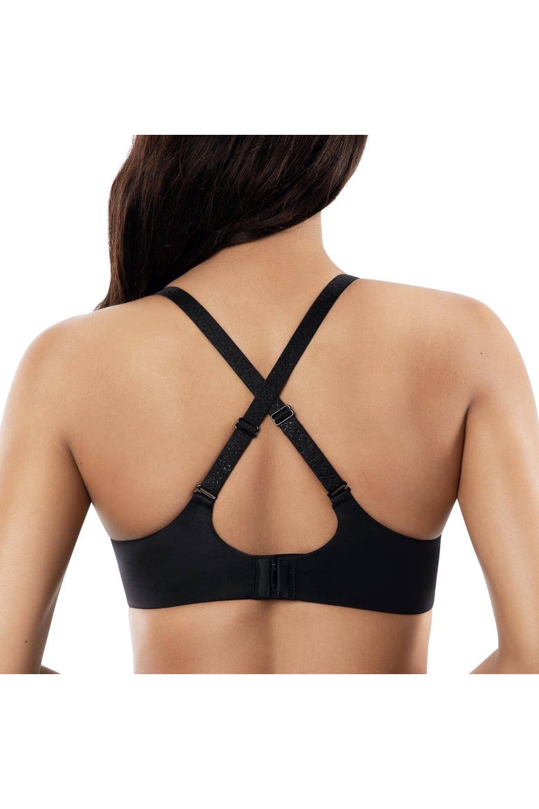 Elise T-Shirt Bra, Alternate, color, Black