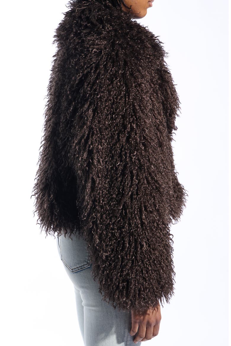 Ruperta Faux Fur Jacket, Alternate, color, BROWN