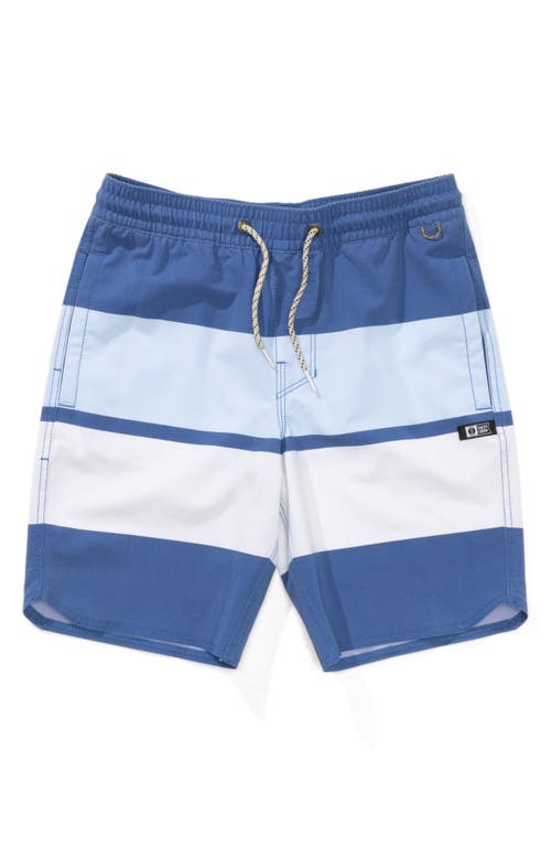 Salty Crew Kids' Session Volley Swim Trunks In Blue