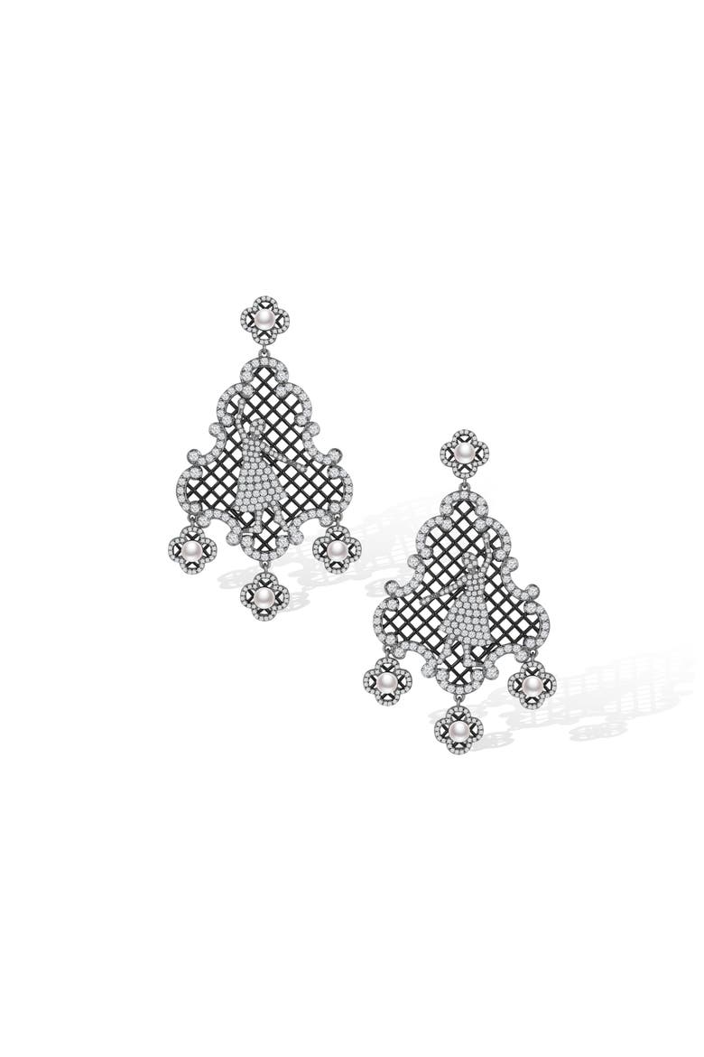 Nutcracker Earrings, Main, color, Sliver