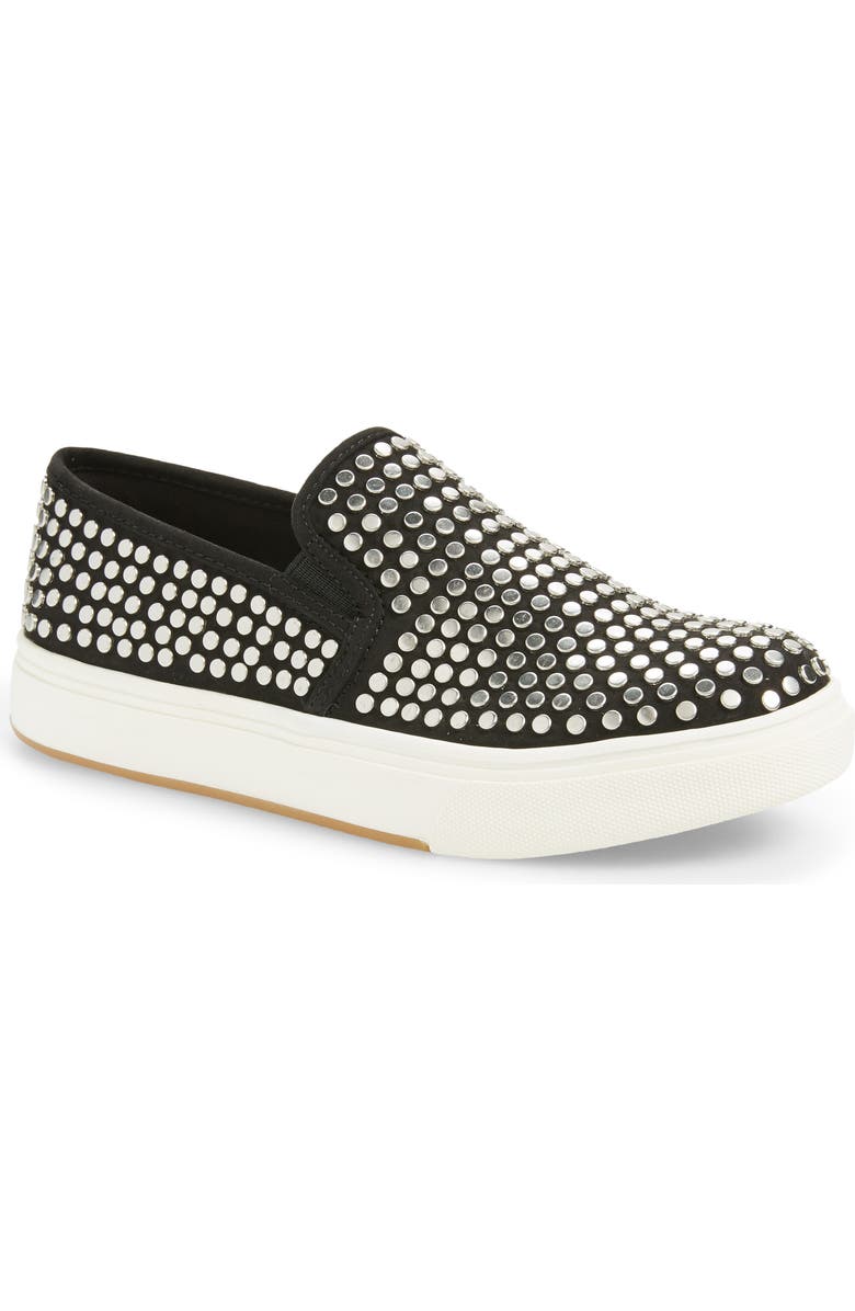 Steve Madden Coulter Studded Slip-On Sneaker, Main, color,