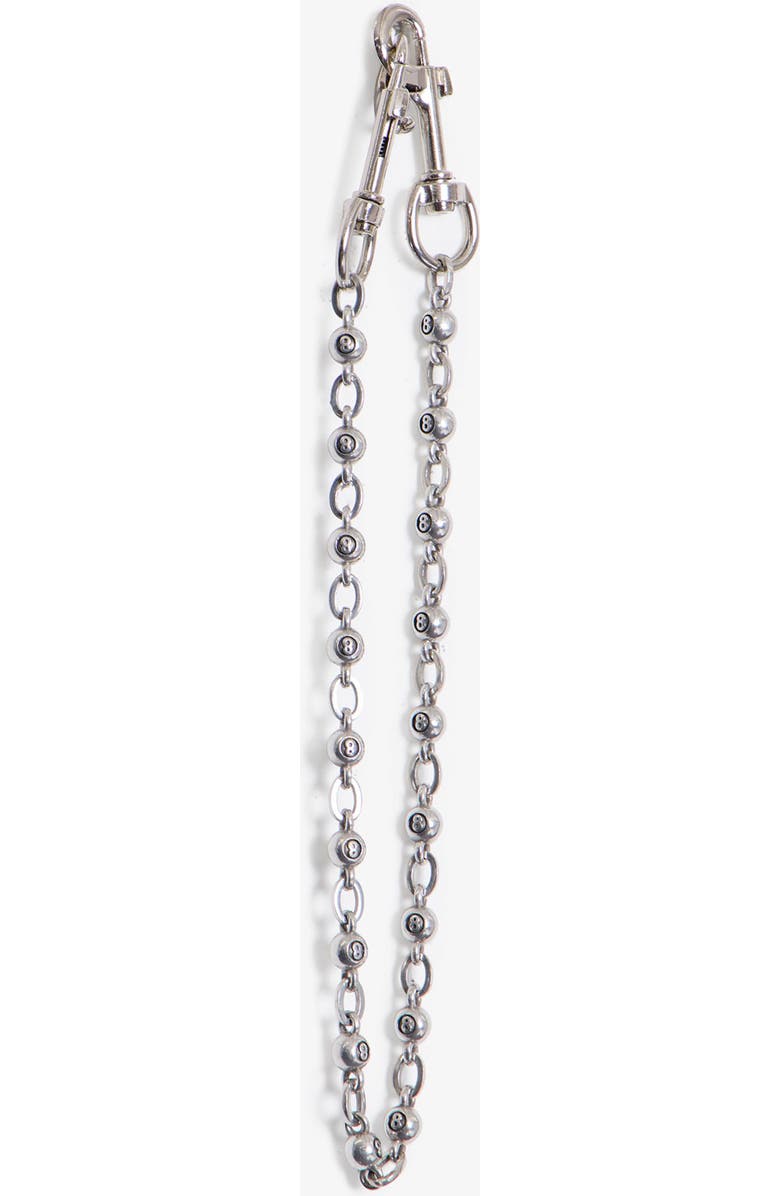 mnml 8 Ball Wallet Chain, Alternate, color, Silver