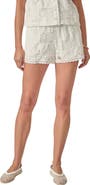 English Factory Crochet Lace Cotton Shorts