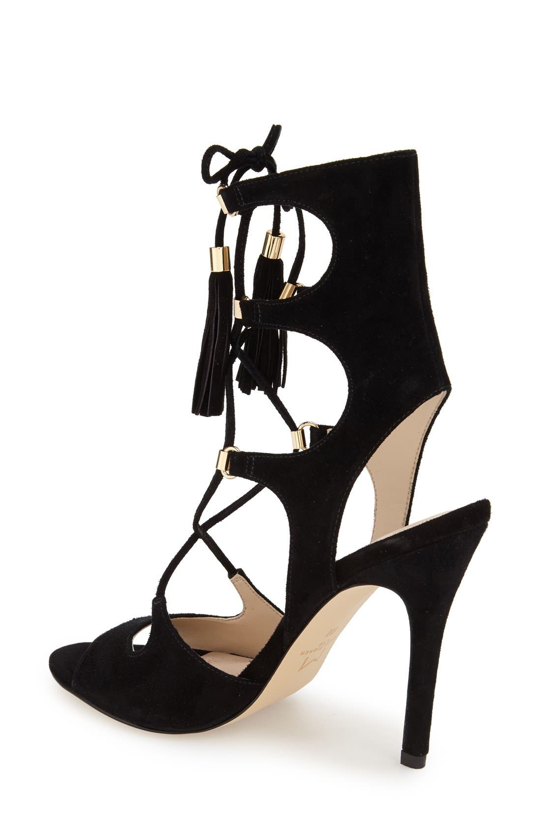 Marc Fisher LTD 'Larsa' Lace Up Sandal, Alternate, color, 