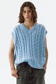 H&M Relaxed Fit Cotton Sweater Vest