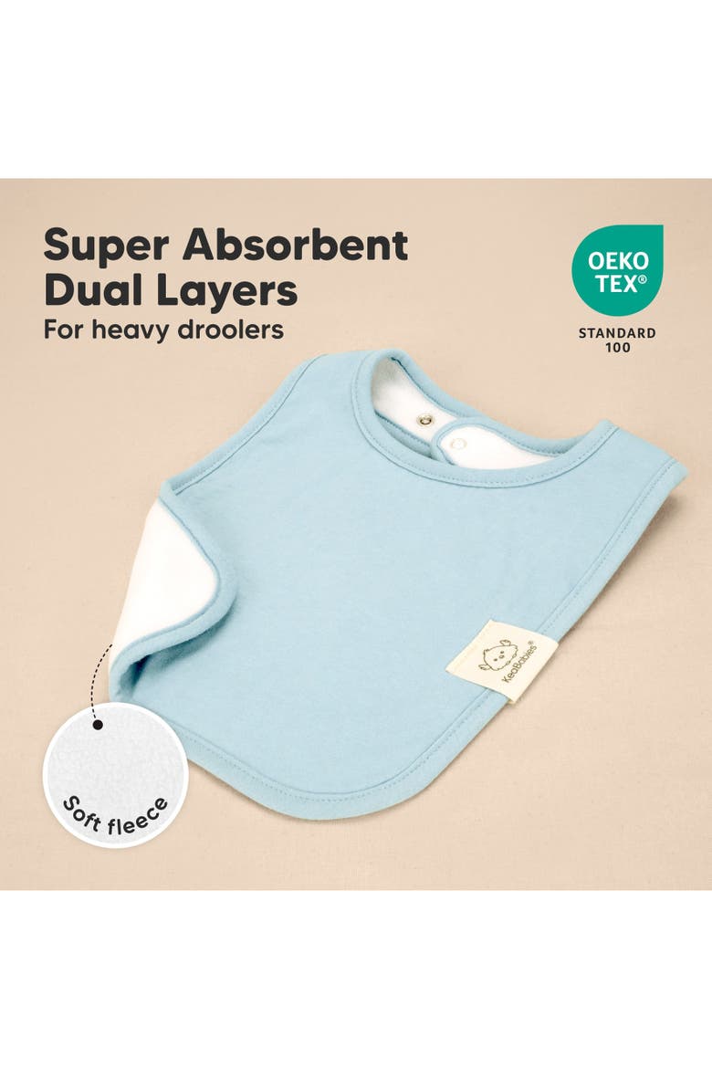 8-pack Coast Drool Bibs, Alternate, color, Dawn