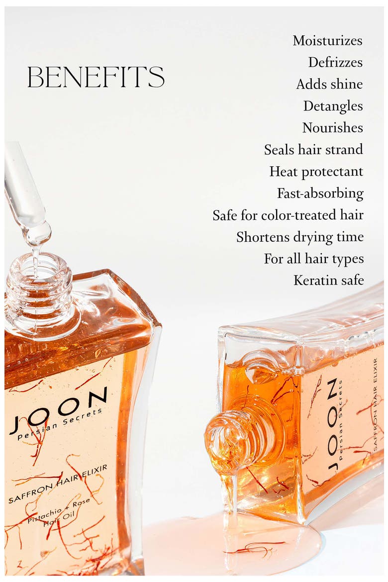 Saffron Hair Elixir Set $78 Value, Alternate, color, NO COLOR