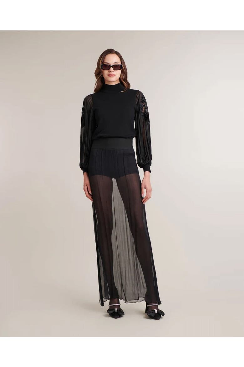 Bal Knit Pullover, Alternate, color, Black