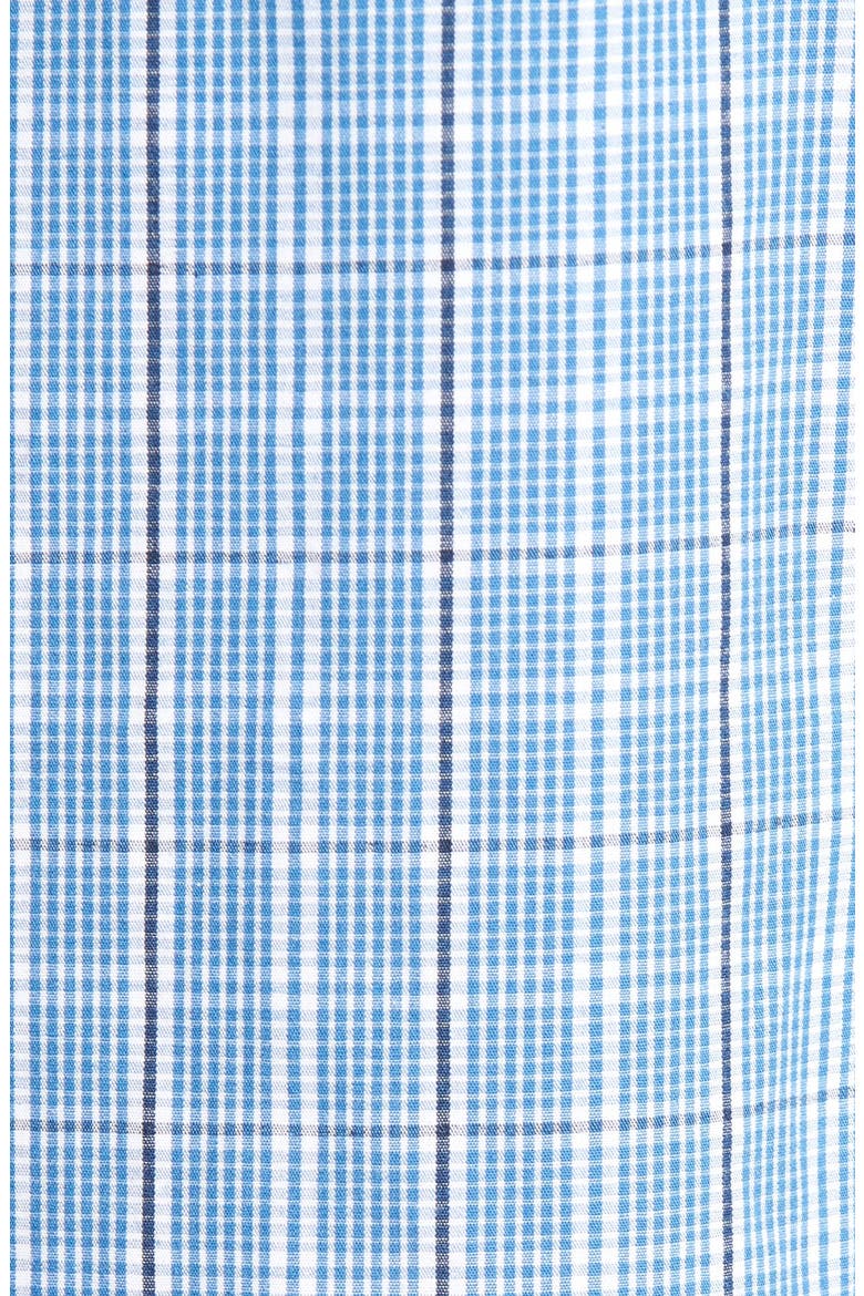 Poplin Pajama Set, Alternate, color, BLUE
