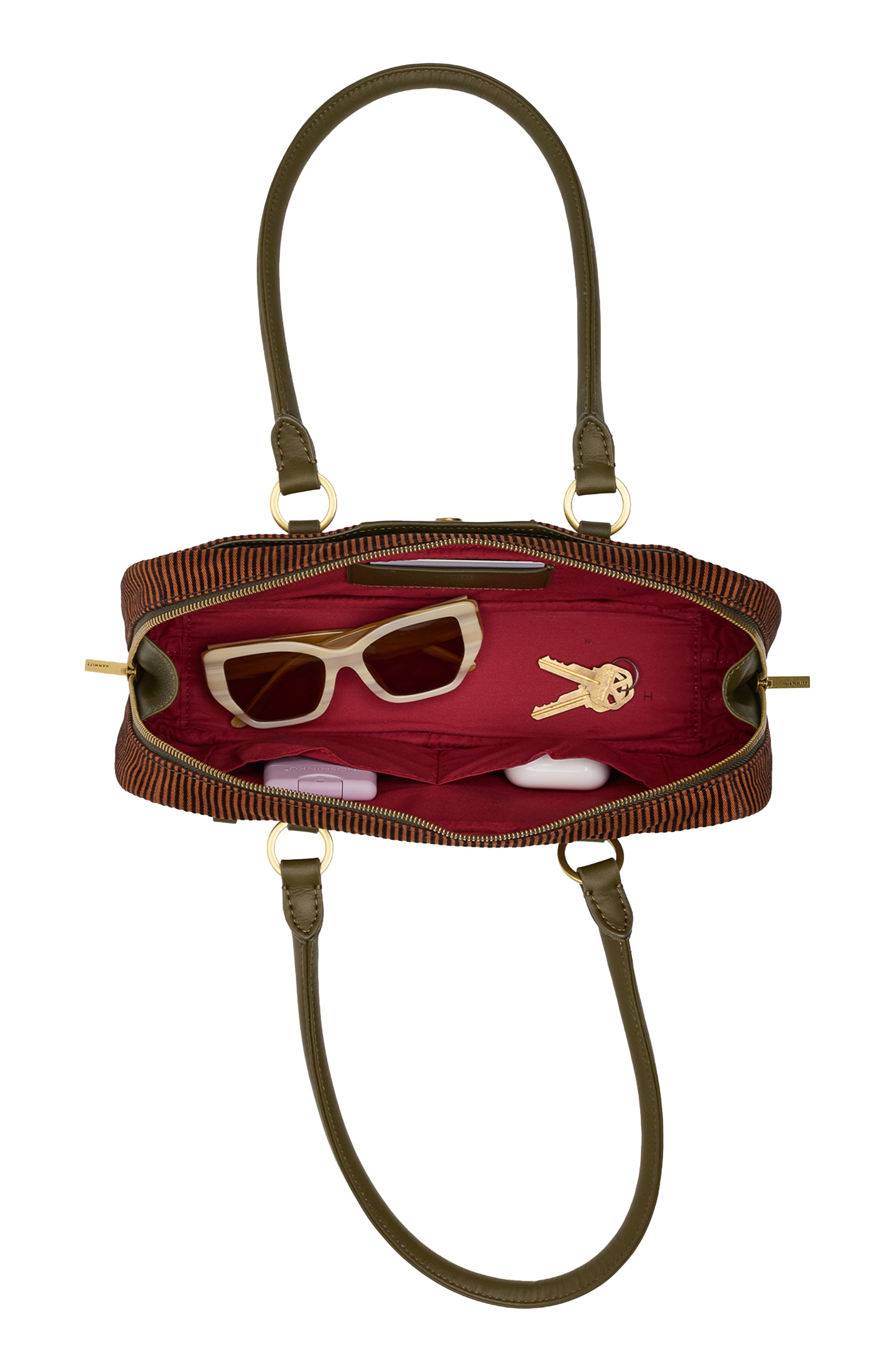 Meredith Small Turkish Velvet & Leather Handheld Bag, Alternate, color, TUSCAN TANDEM/ ANTIQUE GOLD