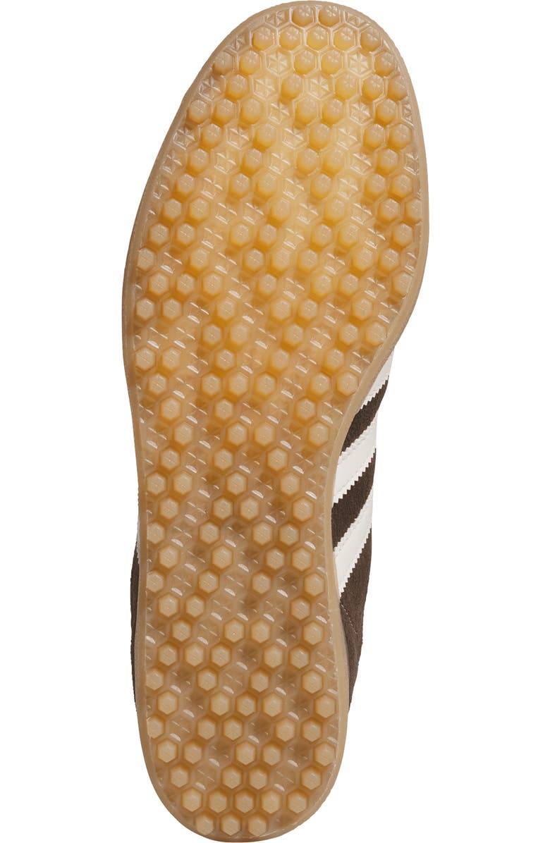 adidas Gazelle Golf Sneaker, Alternate, color, Dark Brown/ Cream White/ Gum 4