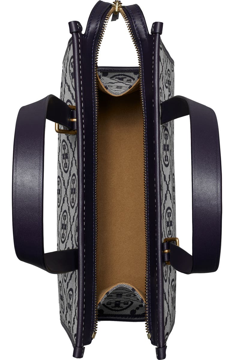 Tory Burch T Monogram Small Jacquard Tote, Alternate, color,