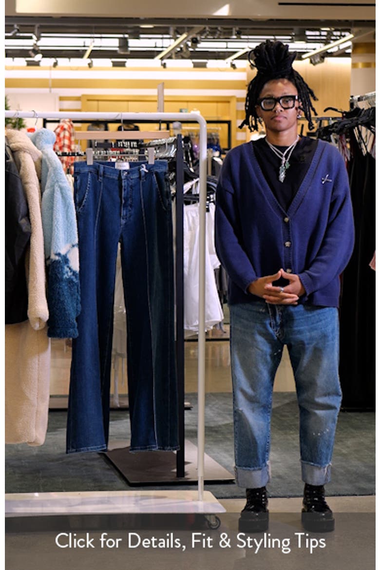 The Pintuck High Waist Wide Leg Jeans video