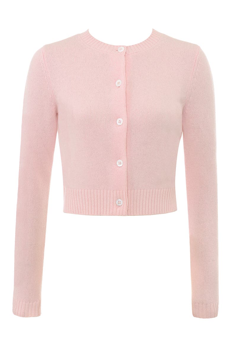 Alliana Wool Cardigan, Alternate, color, ICY PINK
