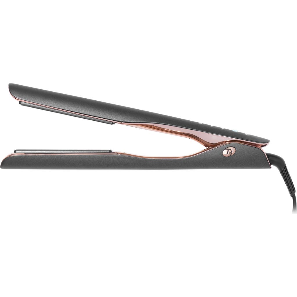 T3 Smooth Id 1 Smart Flat Iron With Touch Interface In Gray