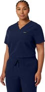 JAANUU Rhena Women's 1-Pocket Classic V-Neck Scrub Top