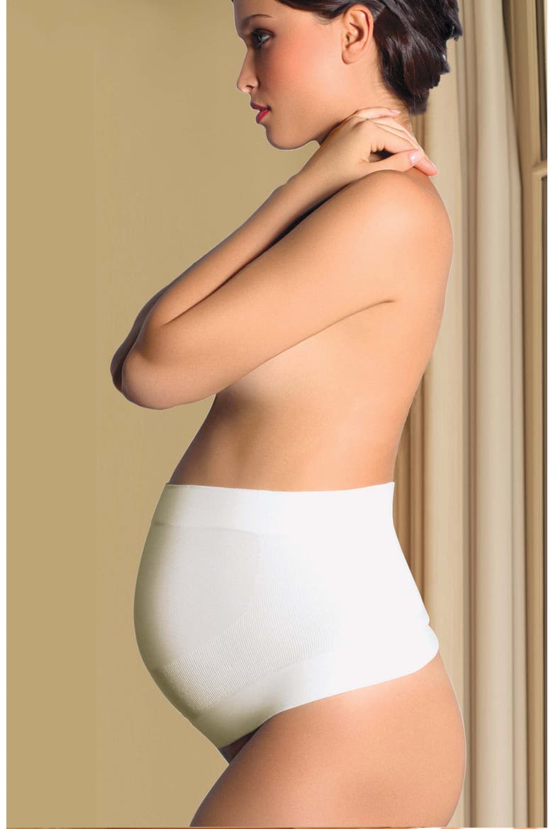 High Waist Maternity Support Belly Band, Alternate, color, NATURAL