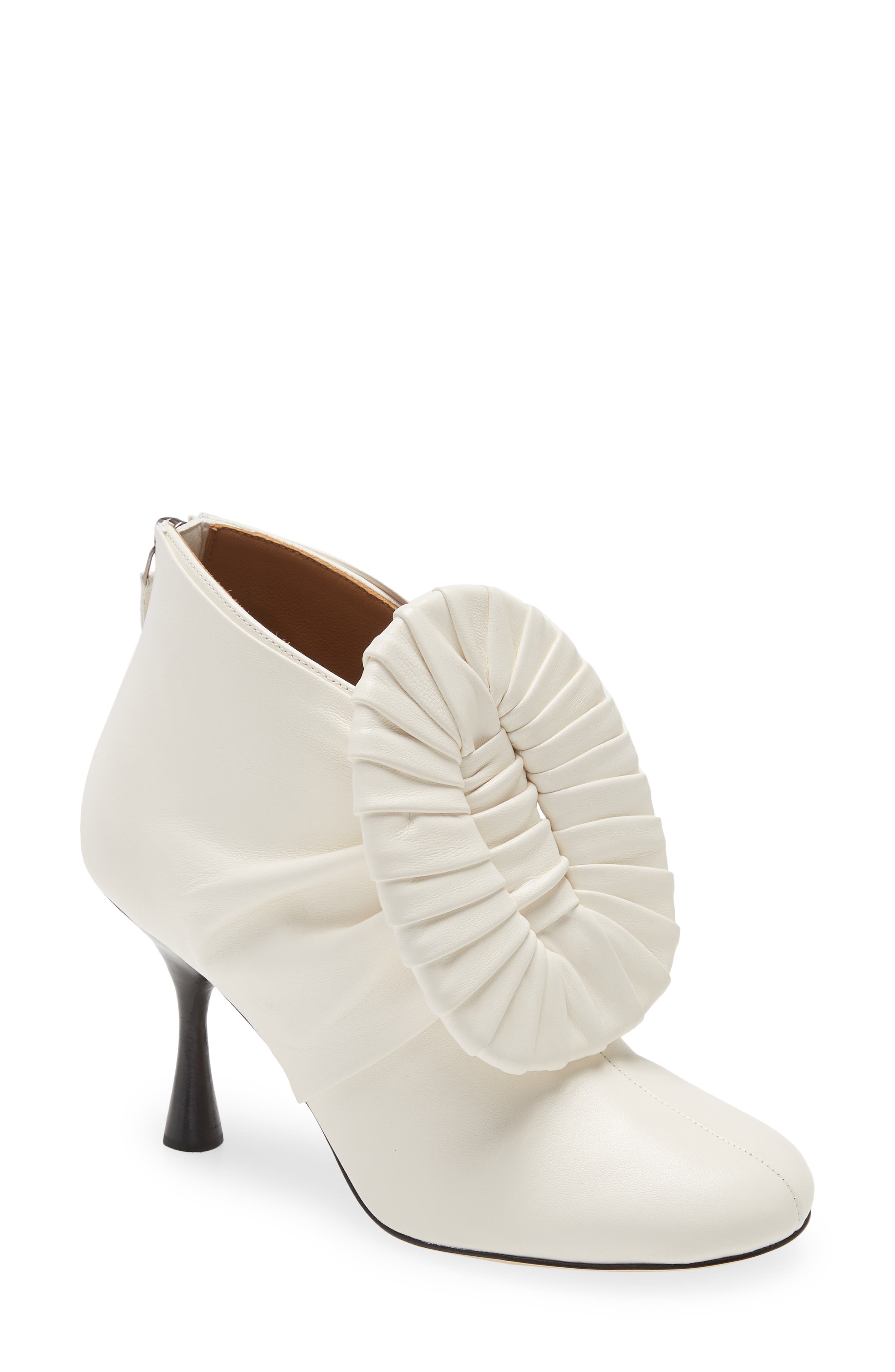 Loewe Pleated Buckle Bootie, Main, color, 