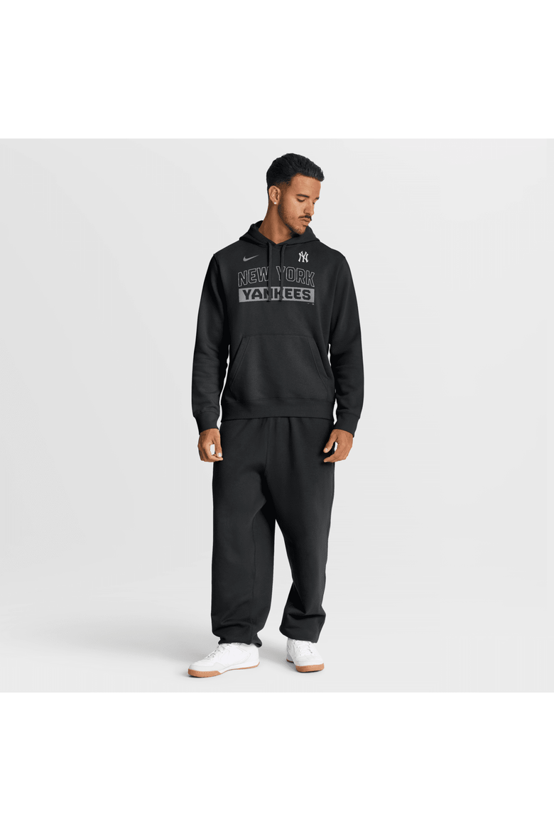 Men's Nike Black New York Yankees Primetime Club Hoodie, Alternate, color, Black