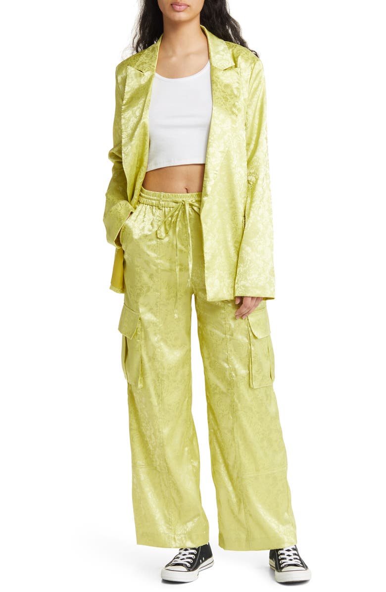 Dressed in Lala Floral Jacquard Blazer & Pants, Main, color, 