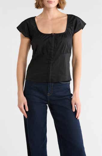 Vigoss Fitted Milkmaid Top