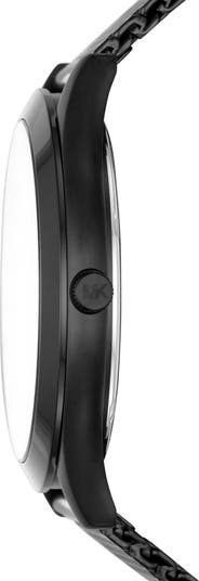 Slim Runway Mesh Strap Watch, 44mm