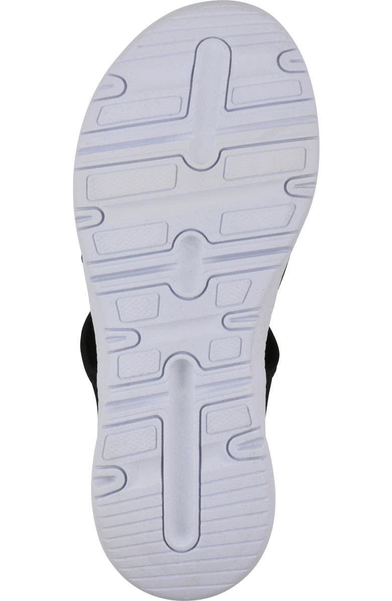 CLIFFS BY WHITE MOUNTAIN Charry Knit Sandal, Alternate, color, Black Fabric