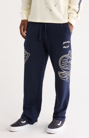 Billionaire Boys Club Dual Graphic Cotton Sweatpants