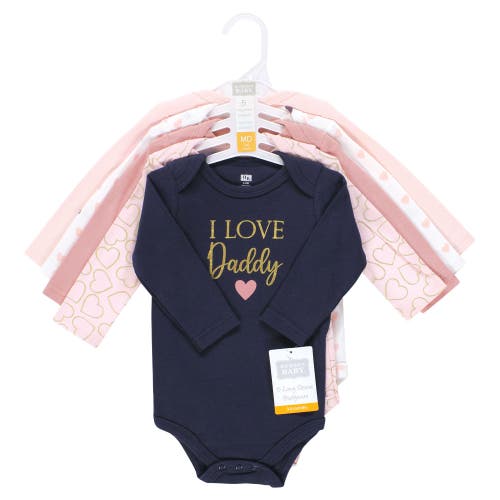 Hudson Baby Essential Long-sleeve Cotton Bodysuit Set
