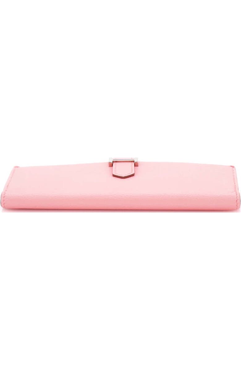 Pre-Owned Hermes Bearn Wallet Epsom Long, Alternate, color, Rose Confetti