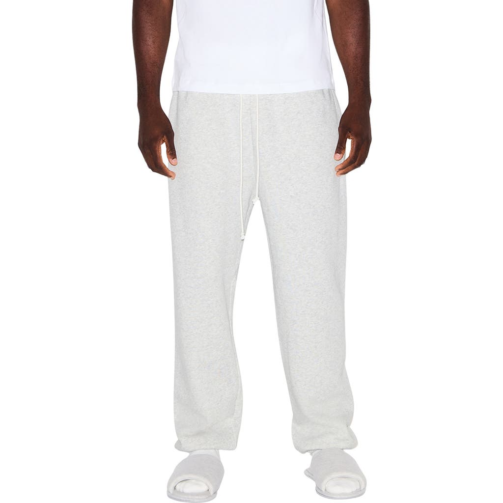 Skims Fleece Lounge Relaxed Joggers In Gray