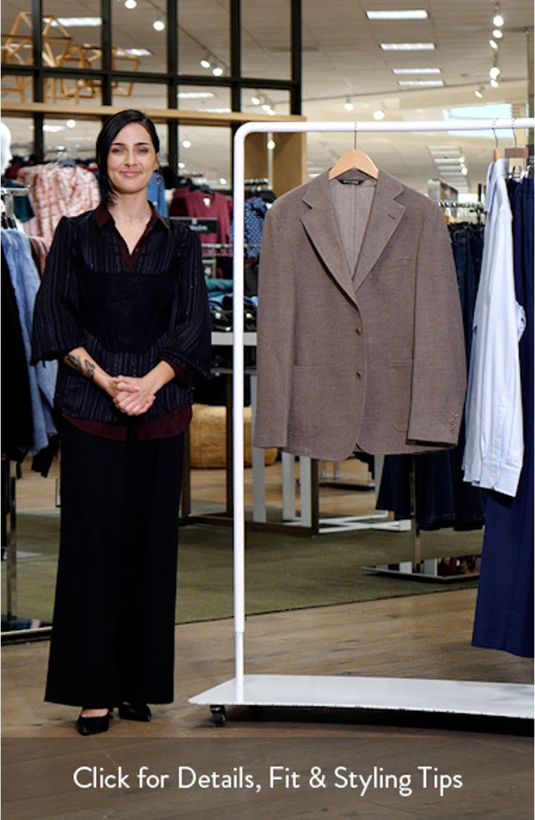 Drago Regular Fit Super 180s Wool Sport Coat, sales video thumbnail