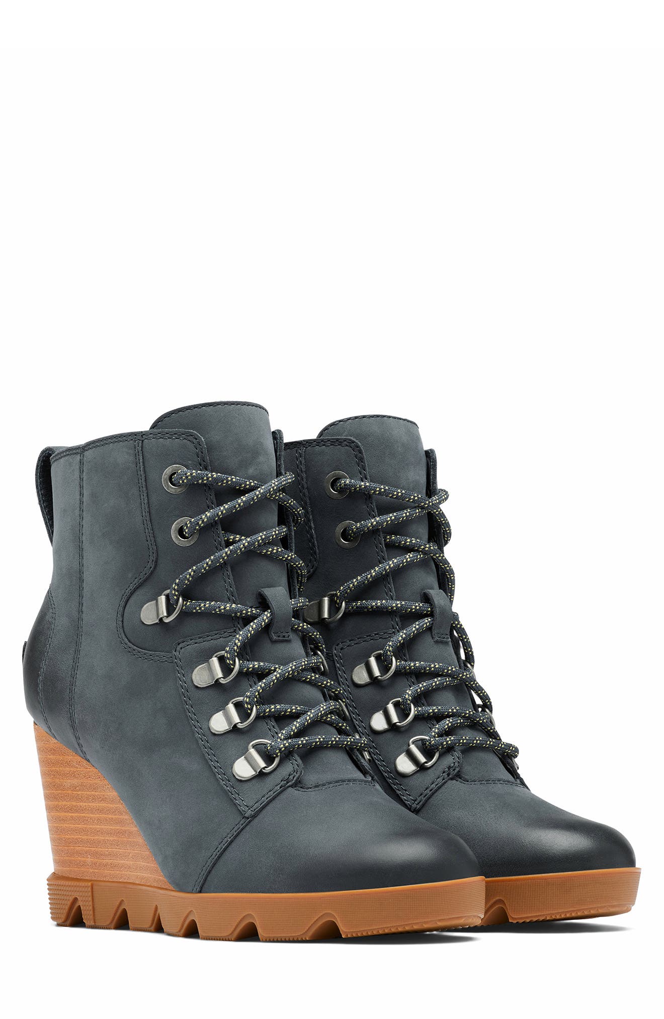 SOREL Joan Uptown Waterproof Wedge Boot, Main, color, 