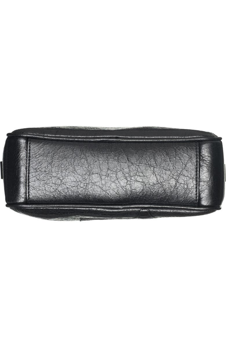 Golden Goose Star Wrinkled Leather Crossbody Camera Bag, Alternate, color,